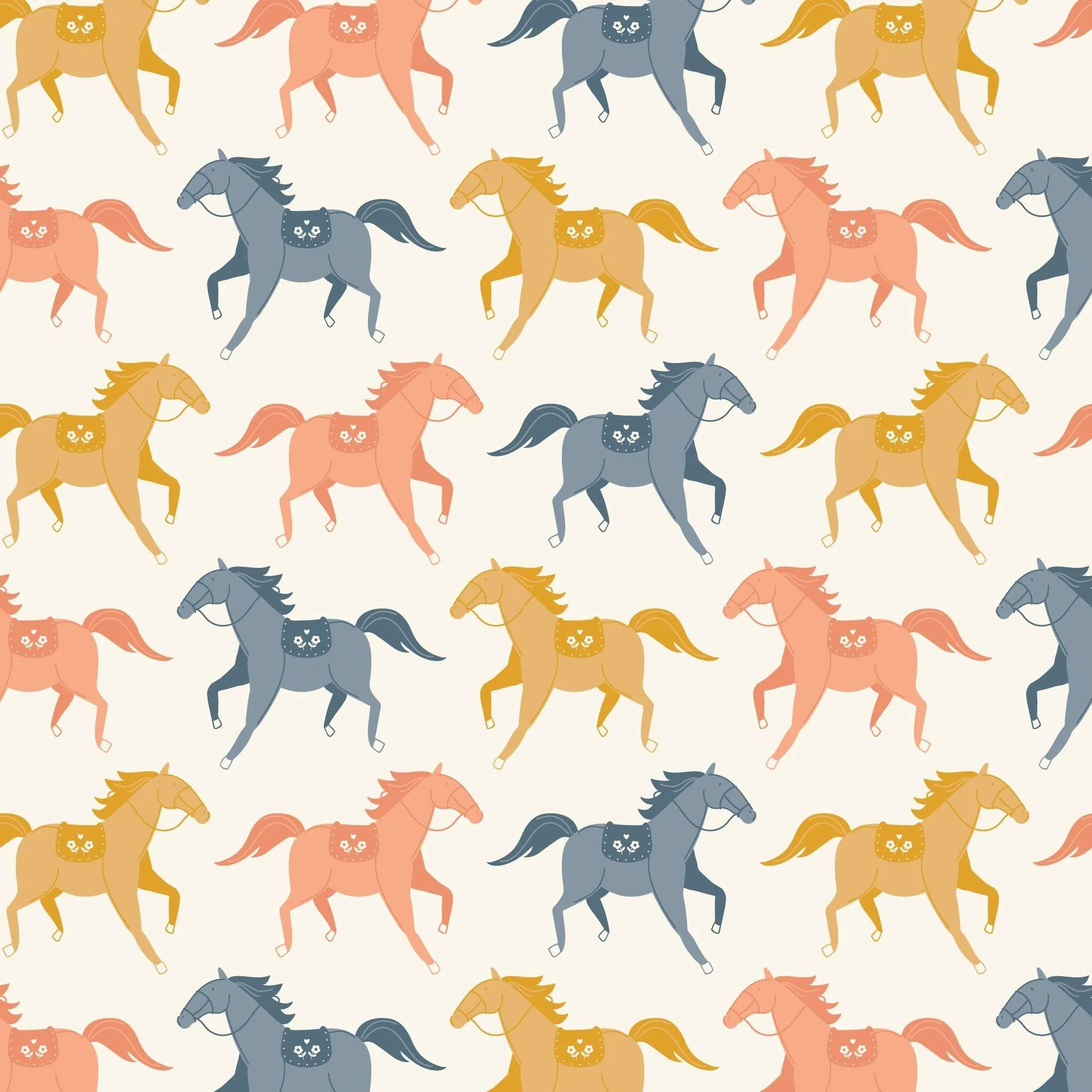 PETALS & PONY LUCK - CANTER | NATURAL