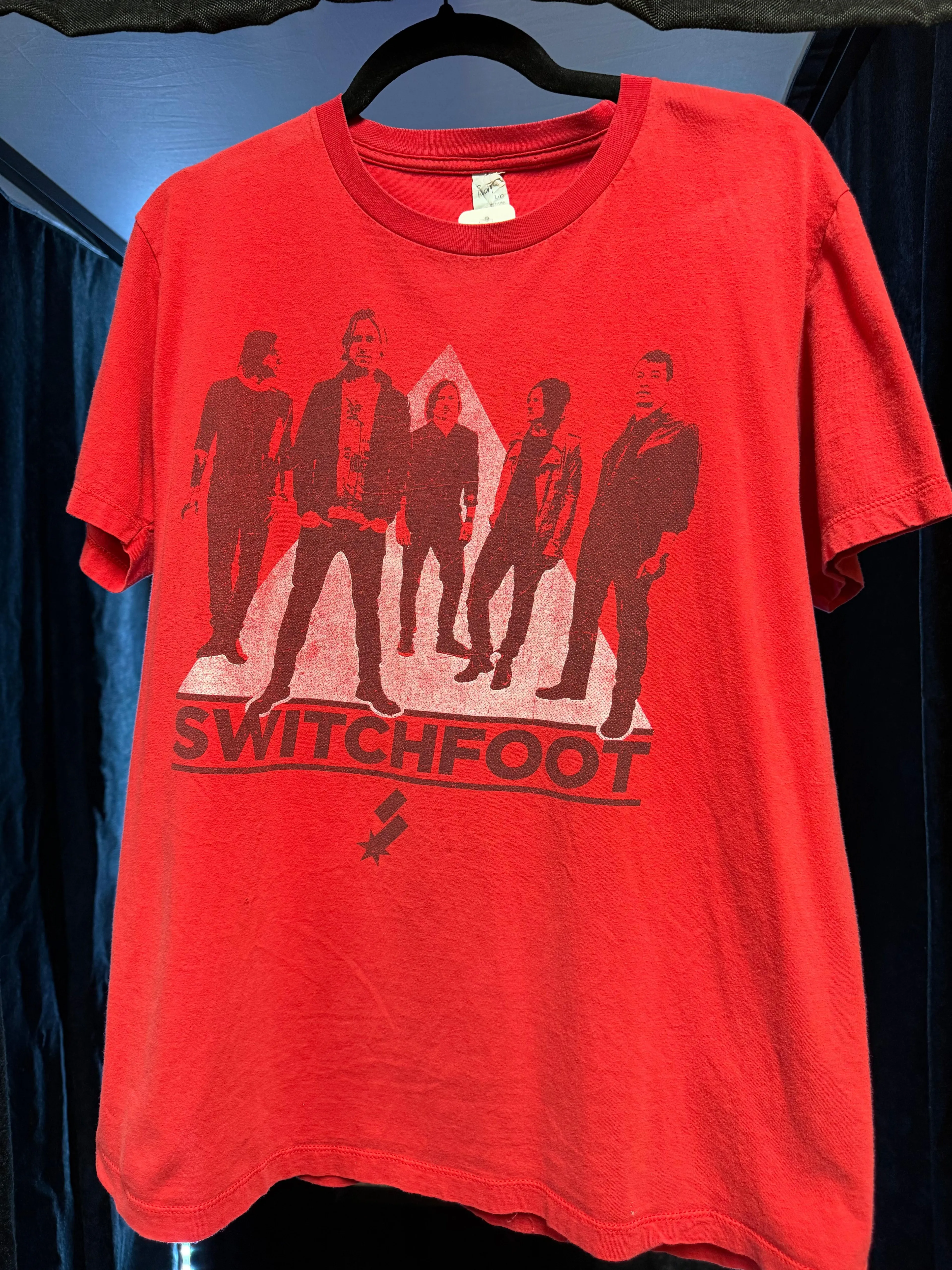 Switchfoot- Red shirt- Large