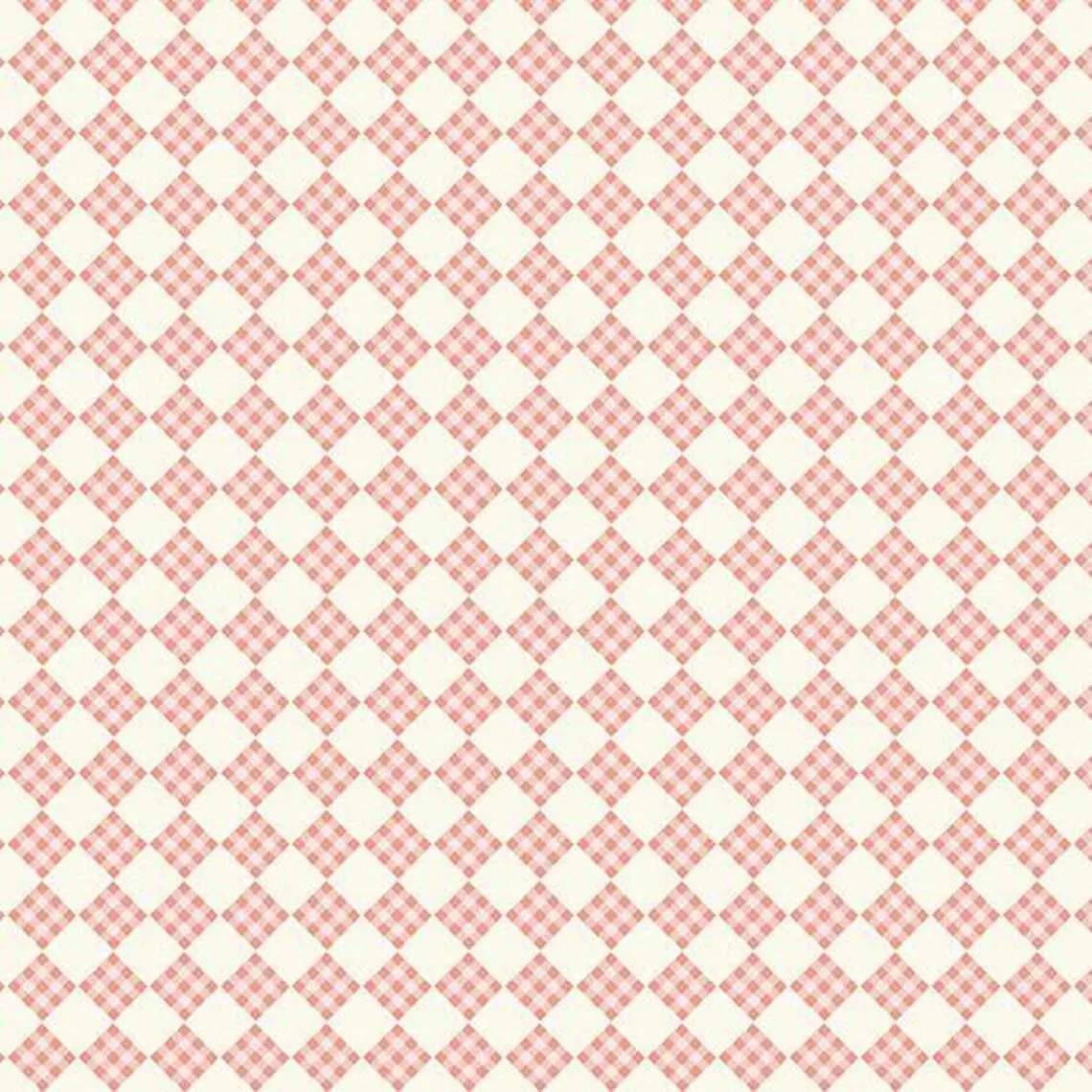 WELCOME SPRING - PLAID PINK