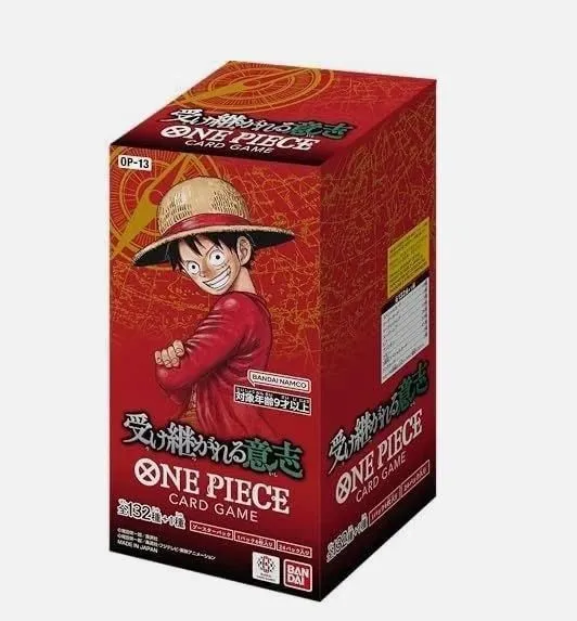 OP-13 ONE PIECE Carrying on His Will Booster Box Japanese 2025 New Sealed