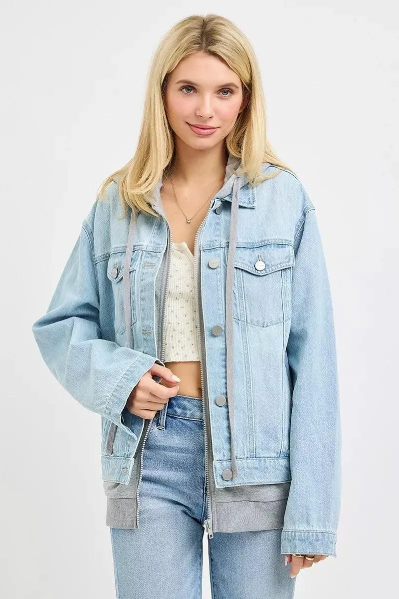 7189 RISEN Oversized Hoodie Jacket