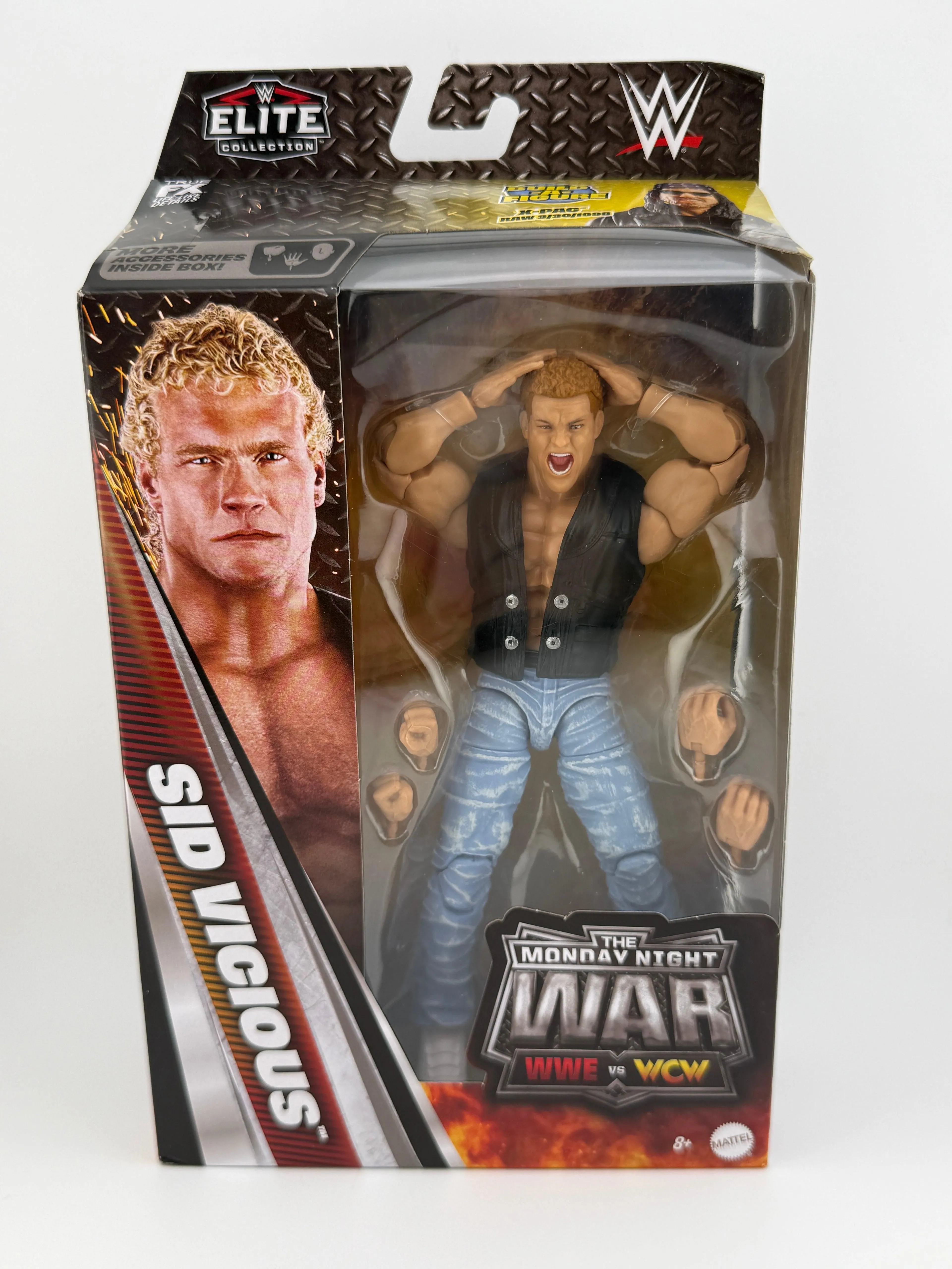 WWE Elite- MNW Series 9 Sid Vicious Action Figure