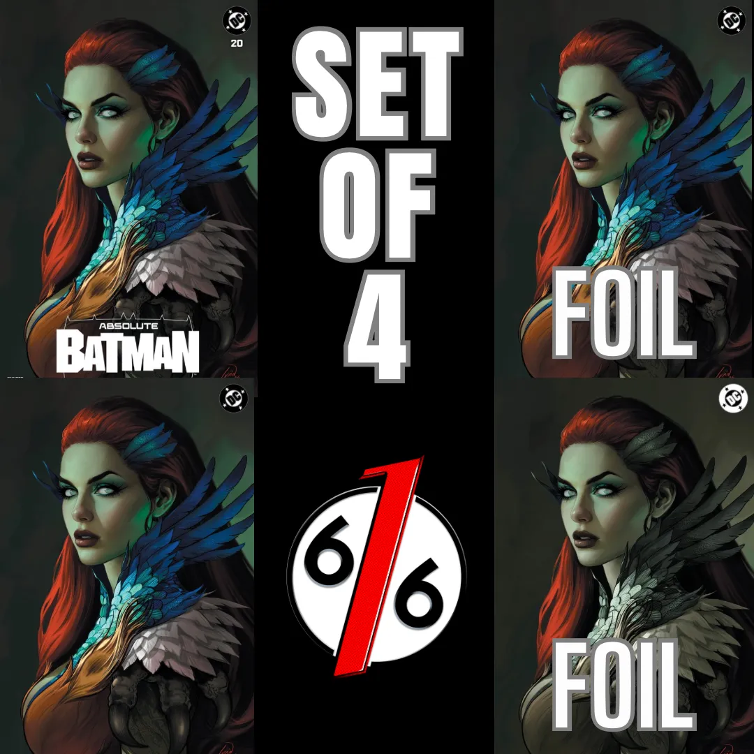 ABSOLUTE BATMAN #20 IVAN TALAVERA 616 COMICS Variant ABCD Set Of 4 LTD 1000