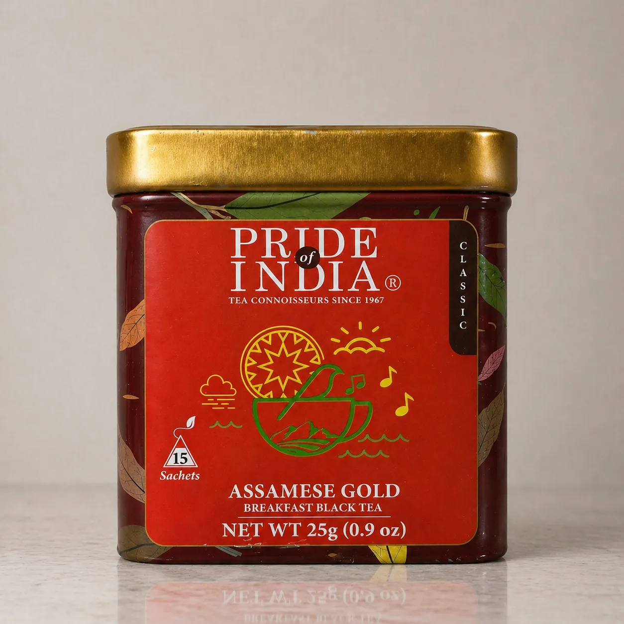 Assamese Gold Breakfast Black Tea - 15 Tea Bags