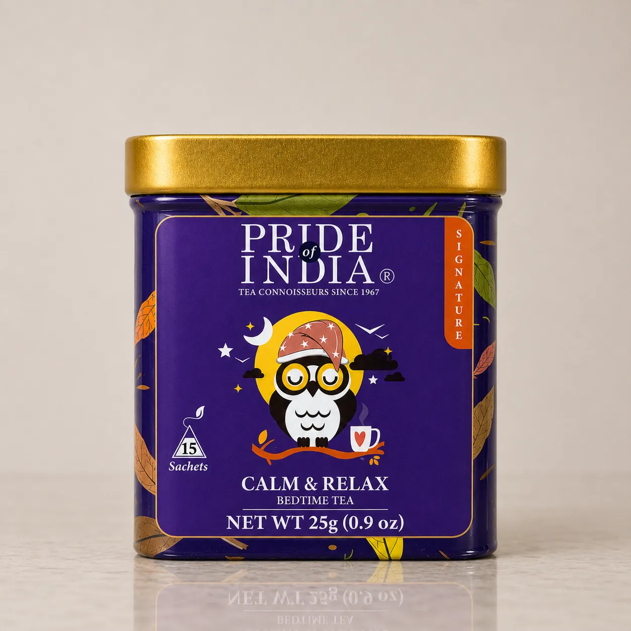 Calm & Relax Bedtime Herbal Tea – 15 Tea Bags