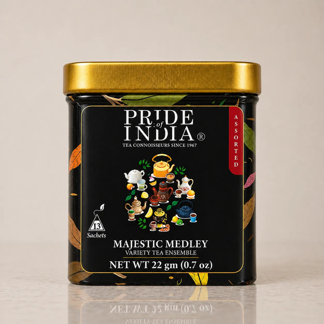 Majestic Medley 13 Tea Flavors in 1 - Variety Pack