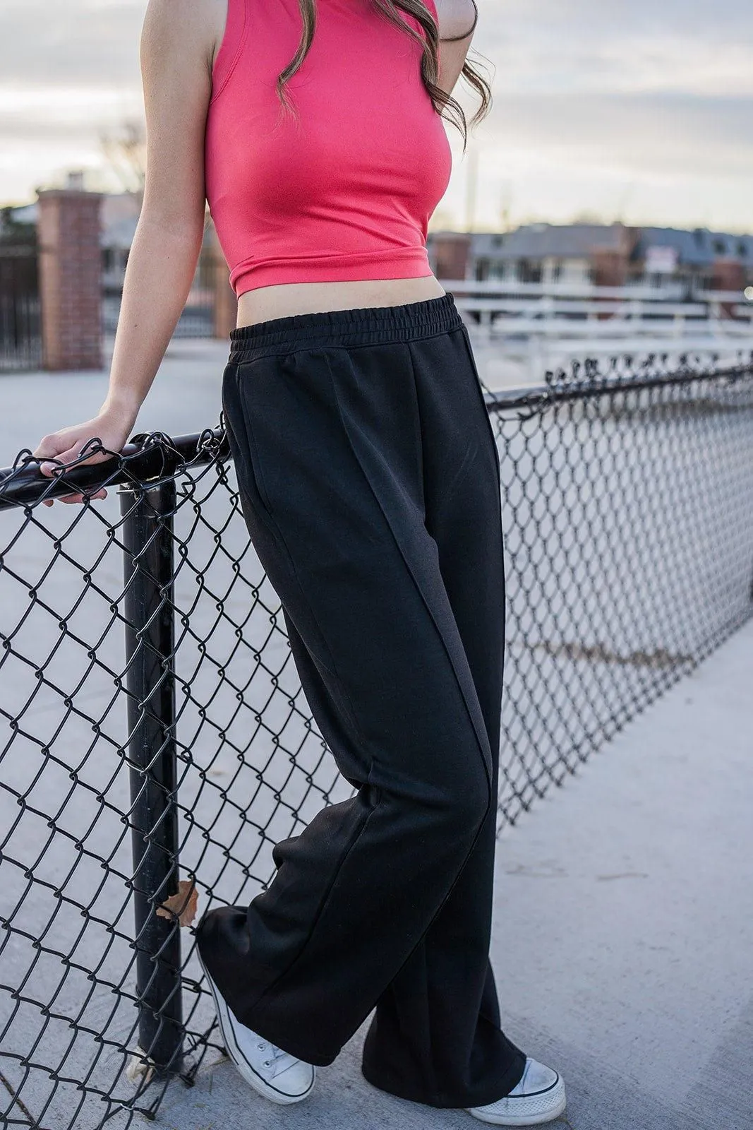 Crew Neck Seamless Tank Top