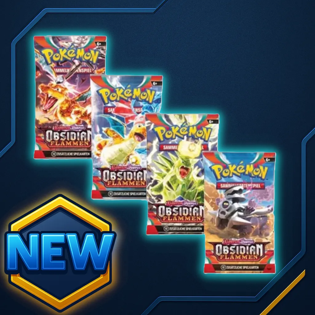 2x PKM Obsidian Flammen Booster (DE)
