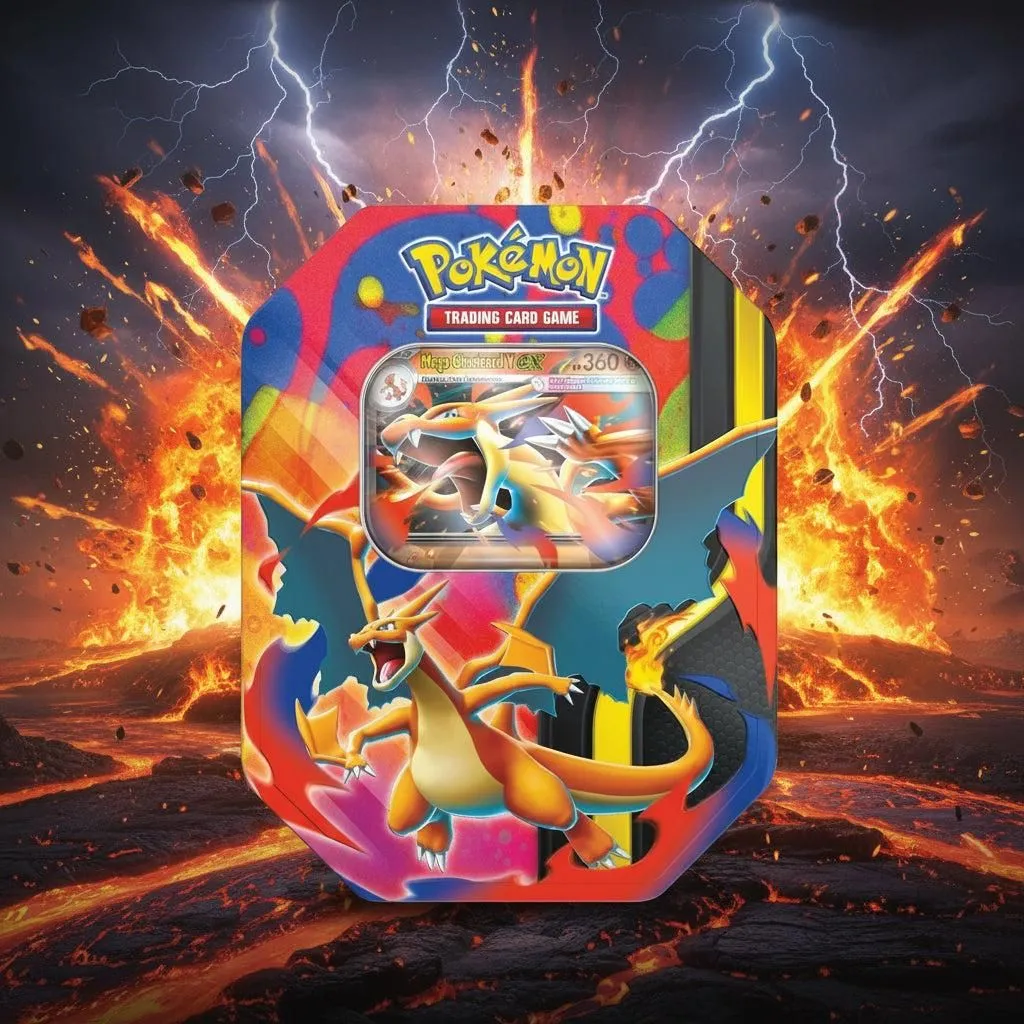 Mega Charizard Tin (Mega Charizard Y)