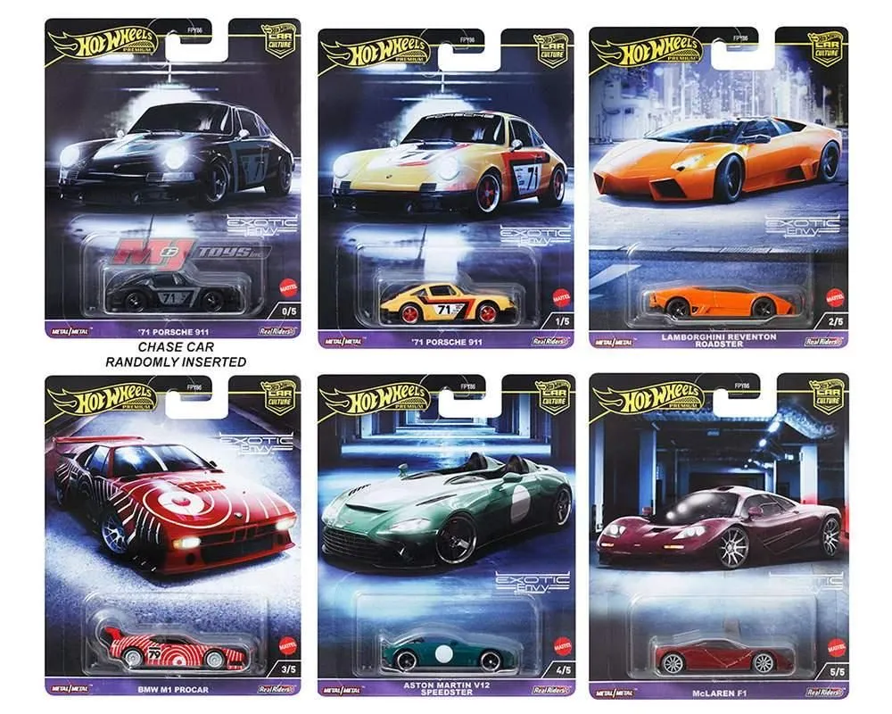 Hot Wheels Premium Car Culture - Exotic Envy