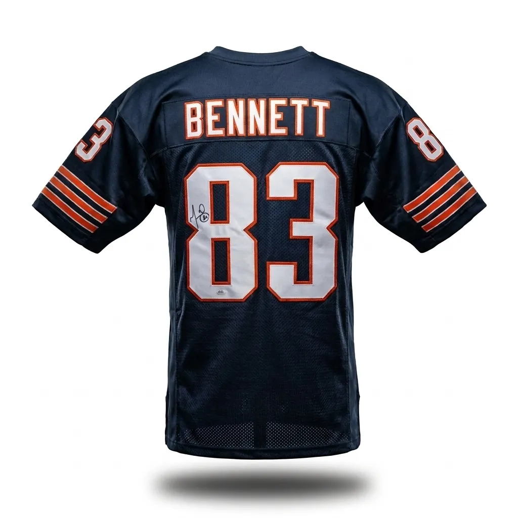 Martellus Bennett JSA Certified Autographed Custom Jersey