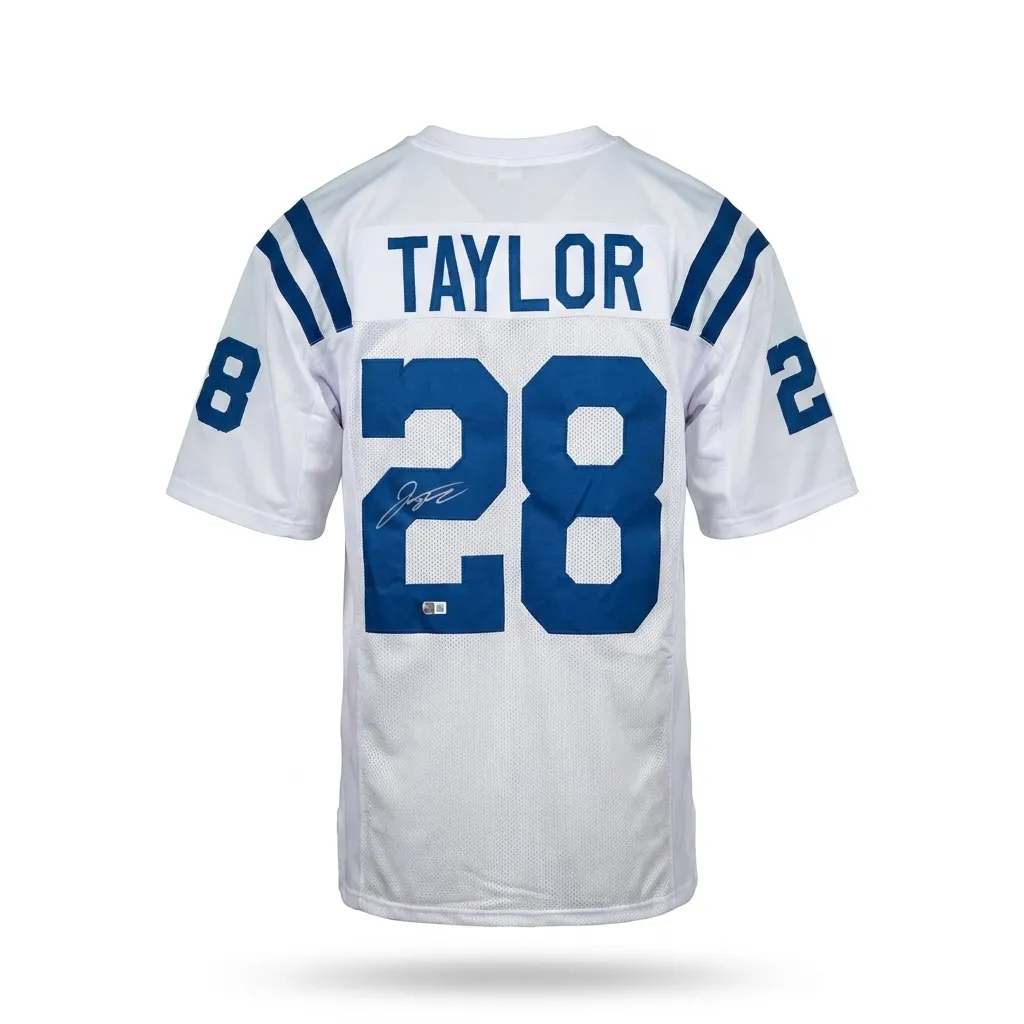 Jonathan Taylor Beckett Certified Autographed Custom Jersey