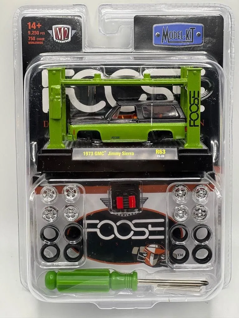 M2 Model-Kit - Foose Design - 1973 GMC Jimmy Sierra (R63) (Green/Black)