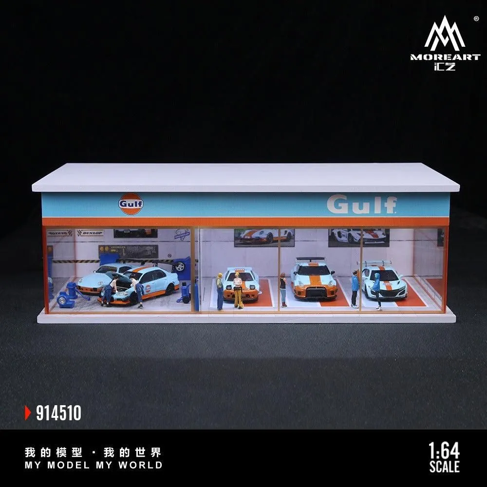 MoreArt Parking Exhibition Hall Lighting Scene (Gulf Showroom)