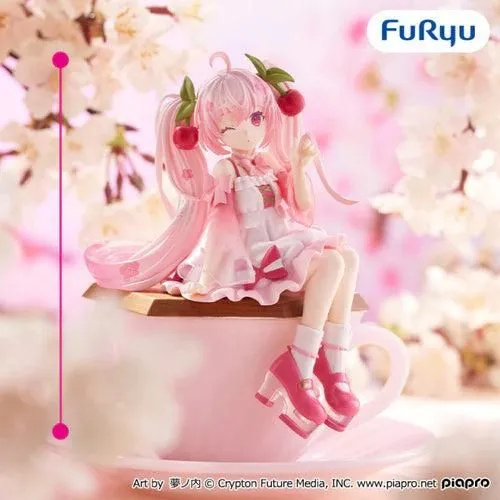 HATSUNE MIKU – Figurine Sakura Miku 2025 Winku Noodle Stopper FuRyu