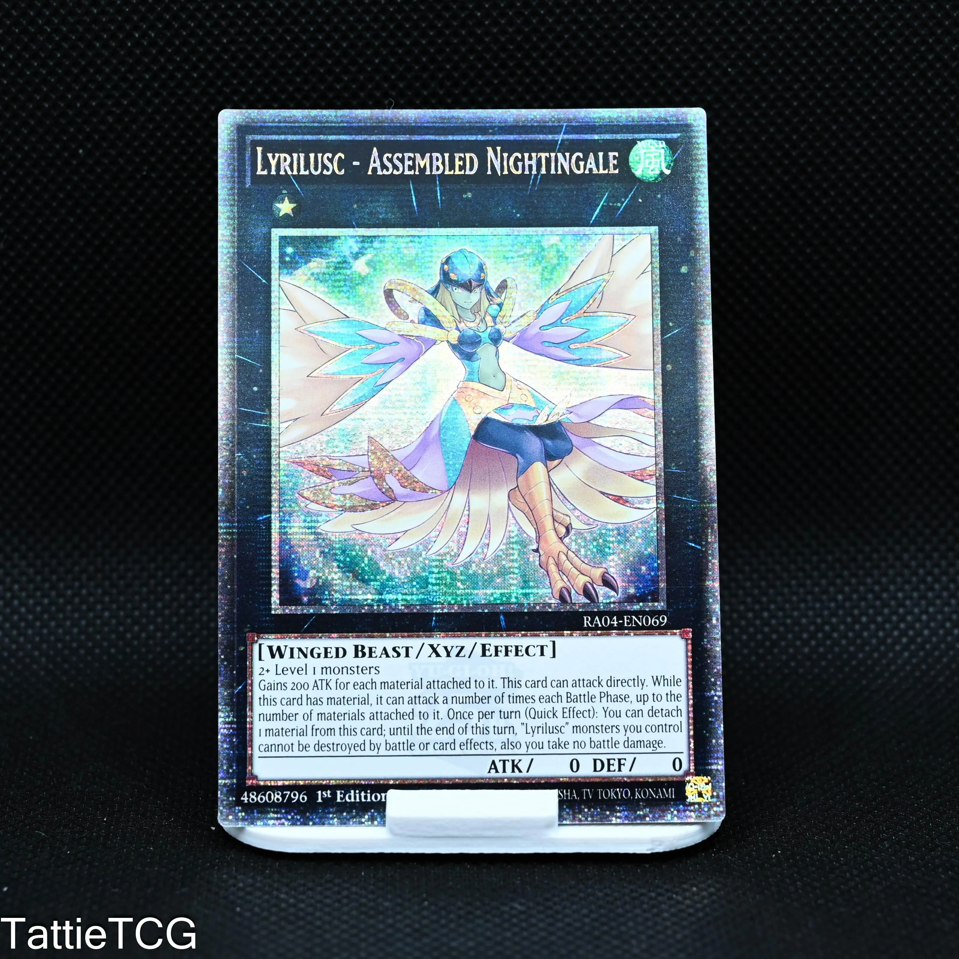1st Edition Lyrilusc - Assembled Nightingale - RA04-EN069 - NM