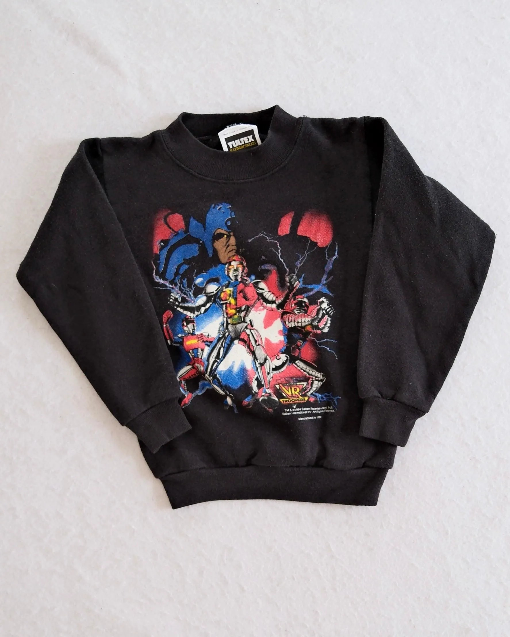 Vintage Kids VR Troopers Graphic Crewneck Sweatshirt: 5T