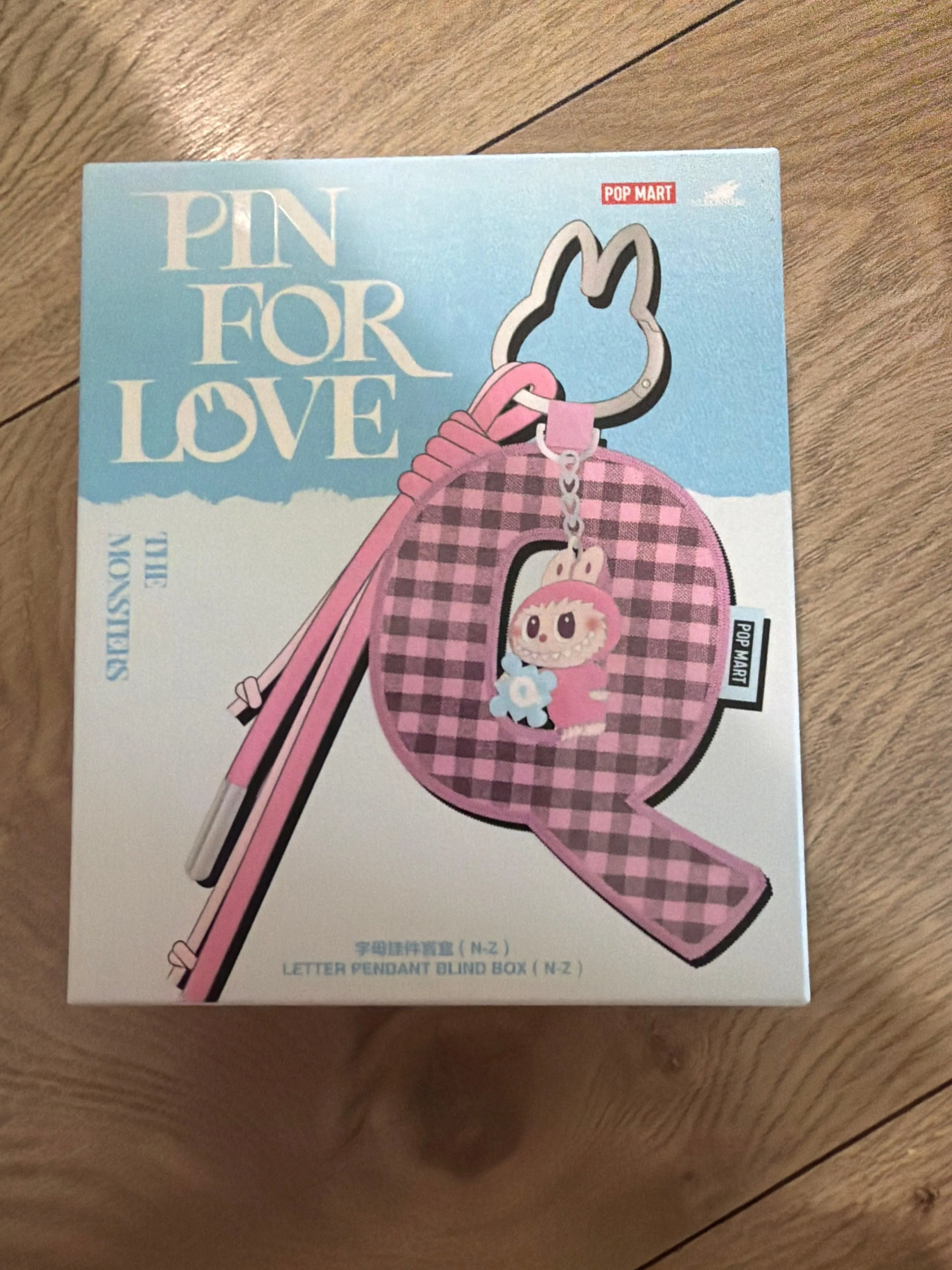 Labubu Pin For Love N-Z phone Charm