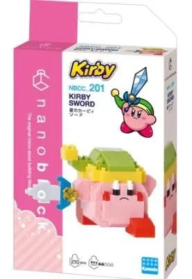 Nanoblock - Kirby - Sword Kirby - NBCC_201
