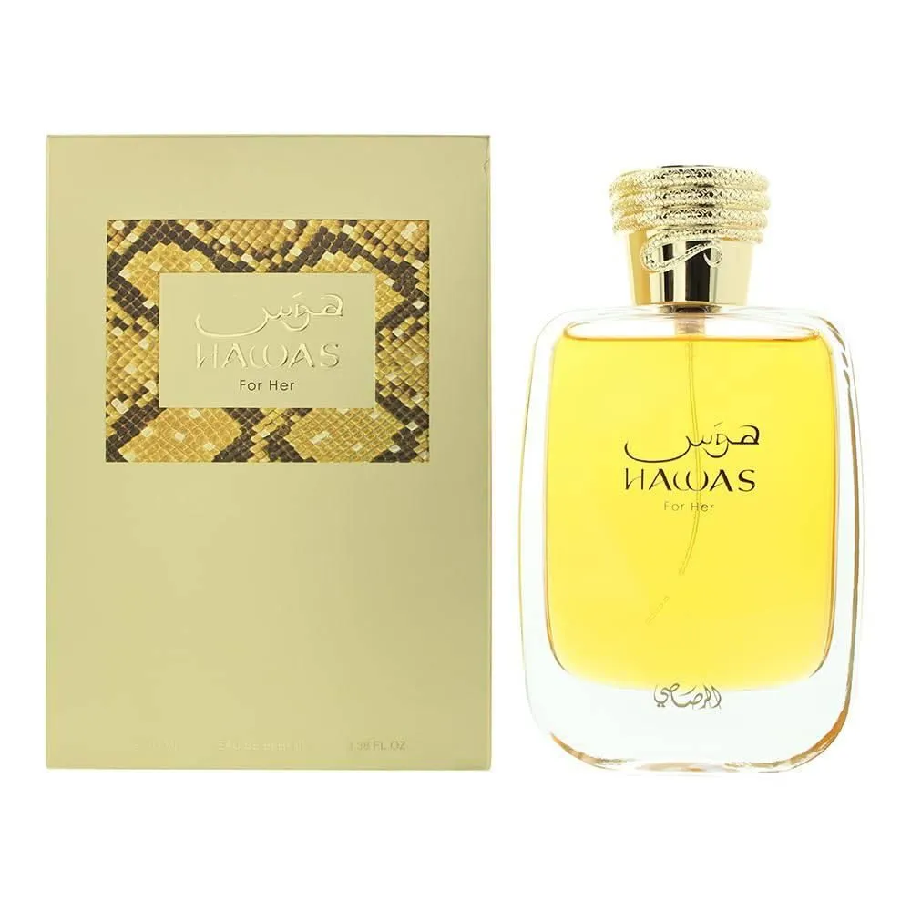 HAWAS FOR HER BY RASASI 3.3 OZ (100ML) FOR WOMEN