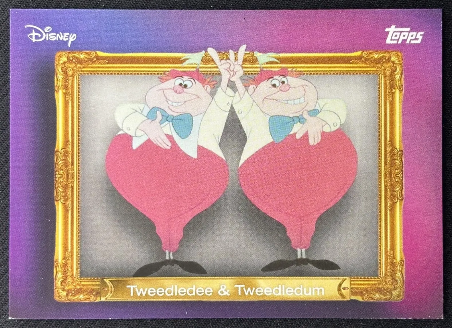 Tweedle Dee - Dum 2026 Topps Disney Neon Family First