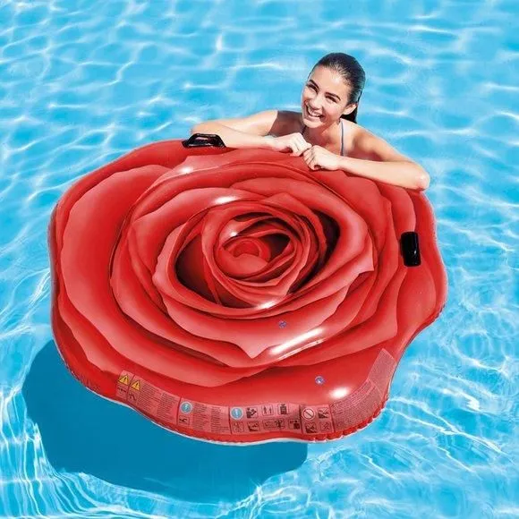 Product image for NEW Intex Red Rose Mat