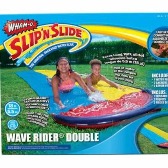 Product image for NEW Wham-O Slip 'n Slide Double Wave Rider