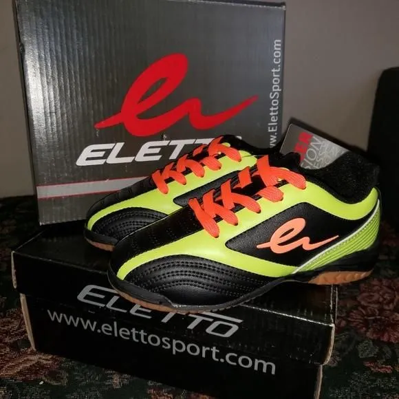 Product image for NWT Eletto Kids Mondo II ID Jr Indoor Soccer Shoes