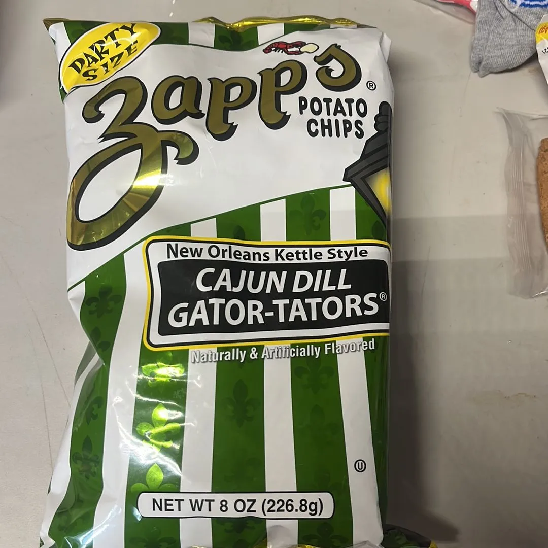 Product image for Snacks Zapps  Kettle Style Cajun Dill Gator Tators