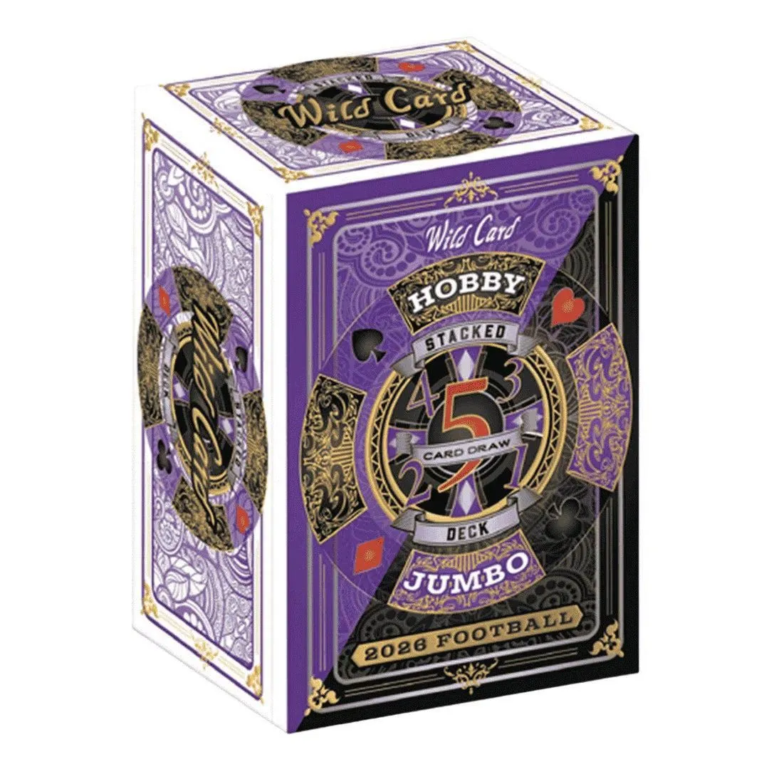 Wild Card 5 Card Draw Hobby Jumbo Box