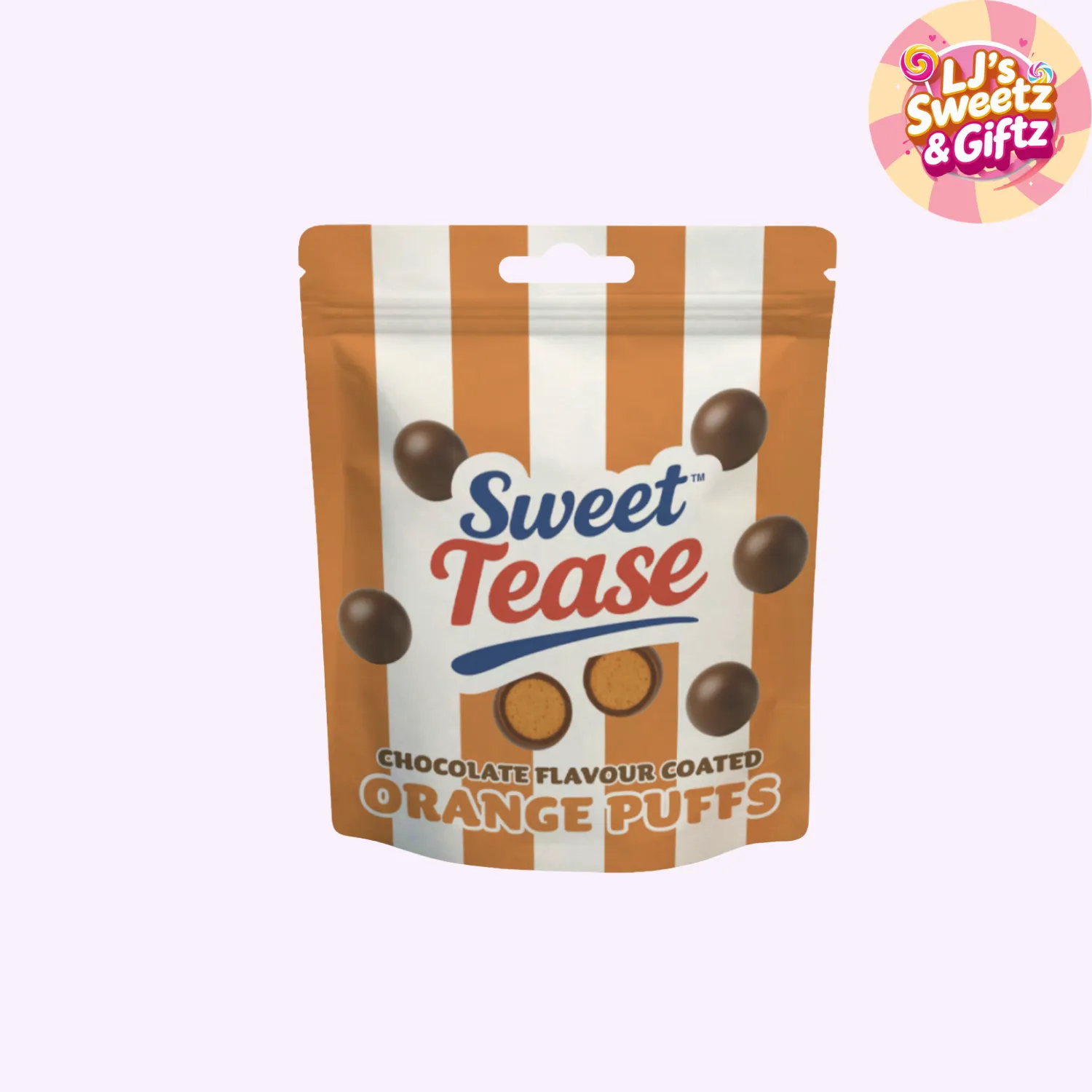 Sweet Tease Orange Puffs 80g USA