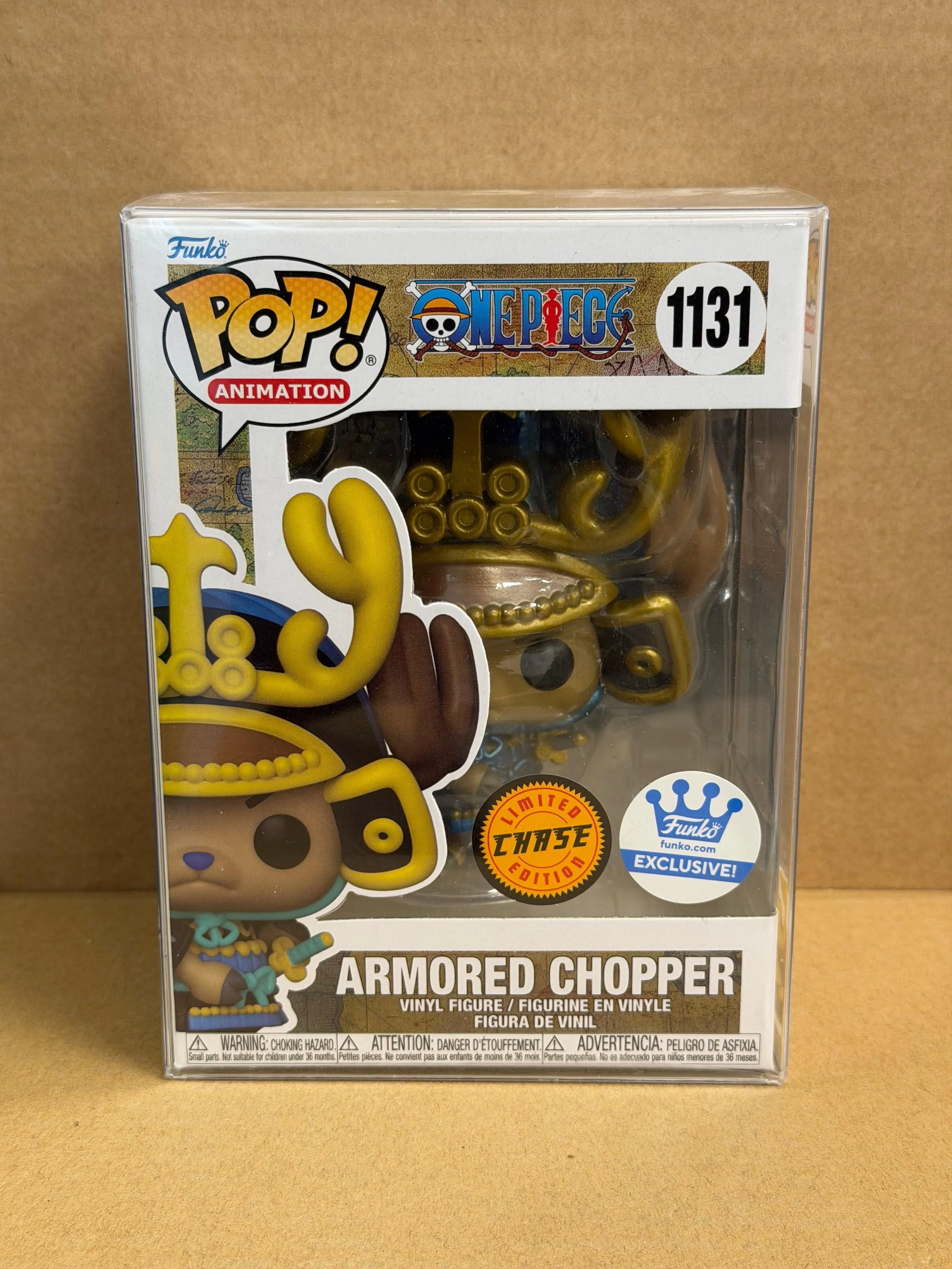Funko Pop! Anime One Piece Armored Chopper Chase #1131 Exclusive