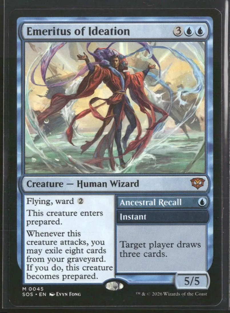 Secrets of Strixhaven Emeritus of Ideation #45