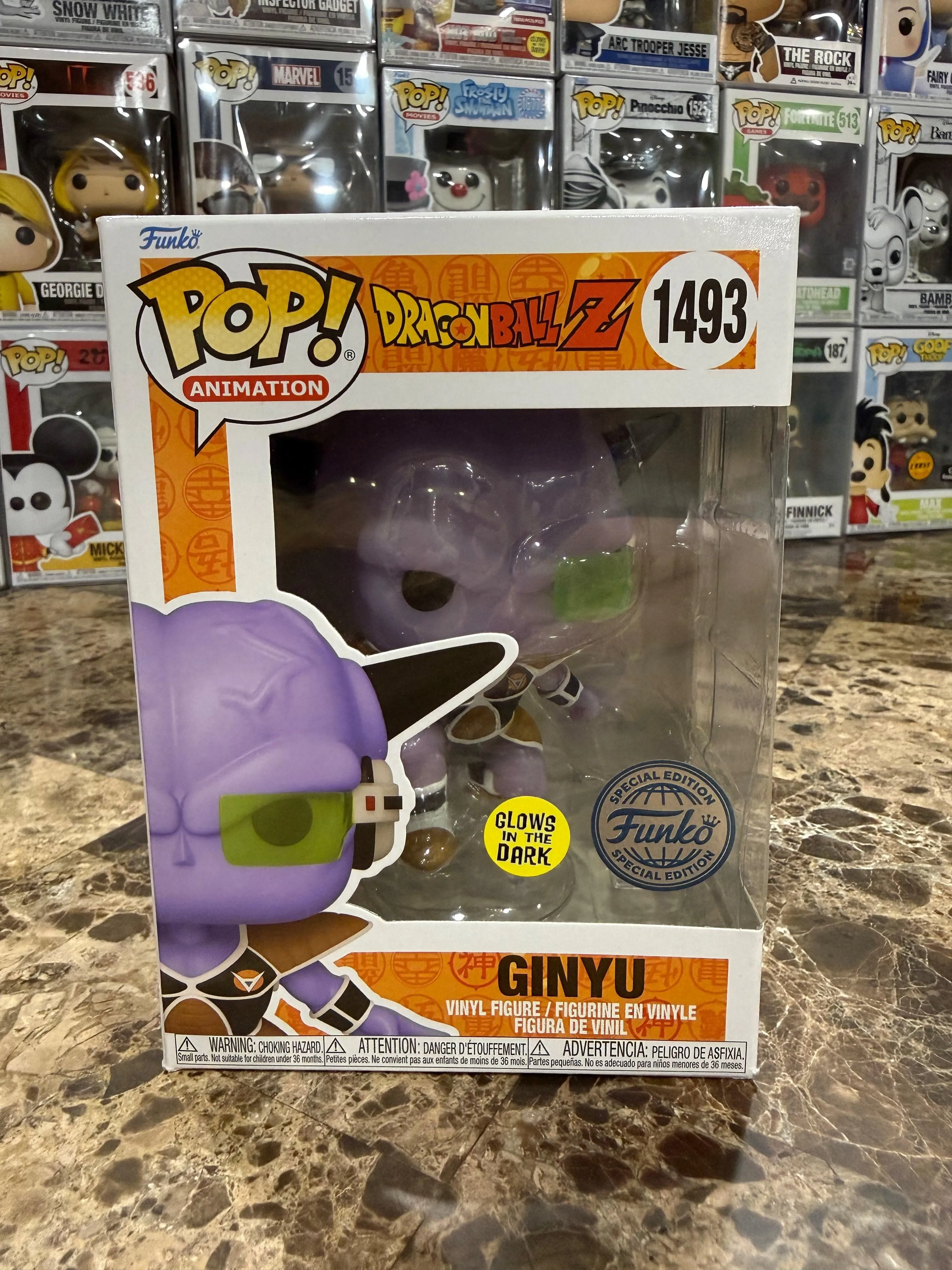 Ginyu (Glow in the Dark (Special Edition)) #1493 Dragon Ball Z - Funko Pop!