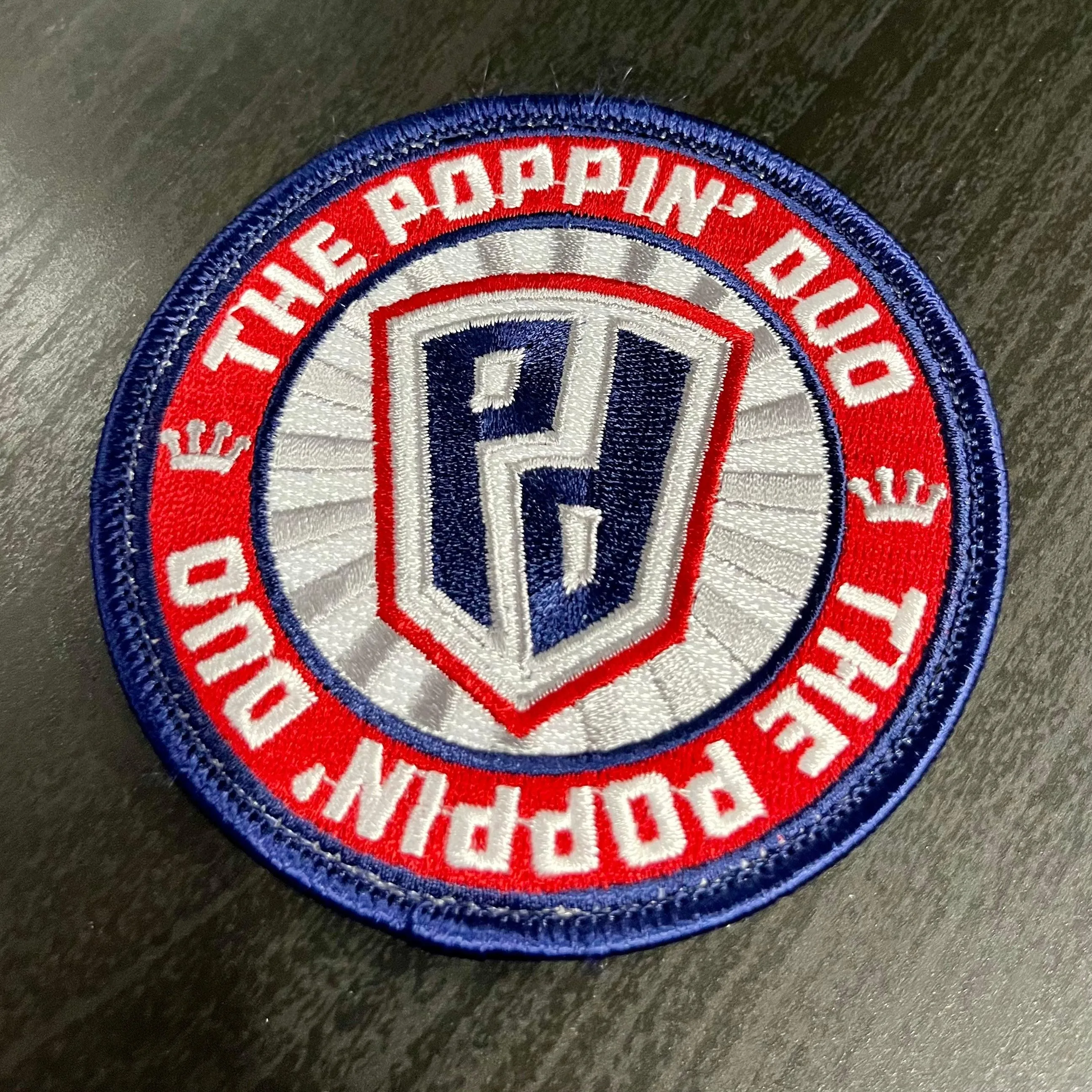 3 1/2" Poppin Duo Velcro Patch