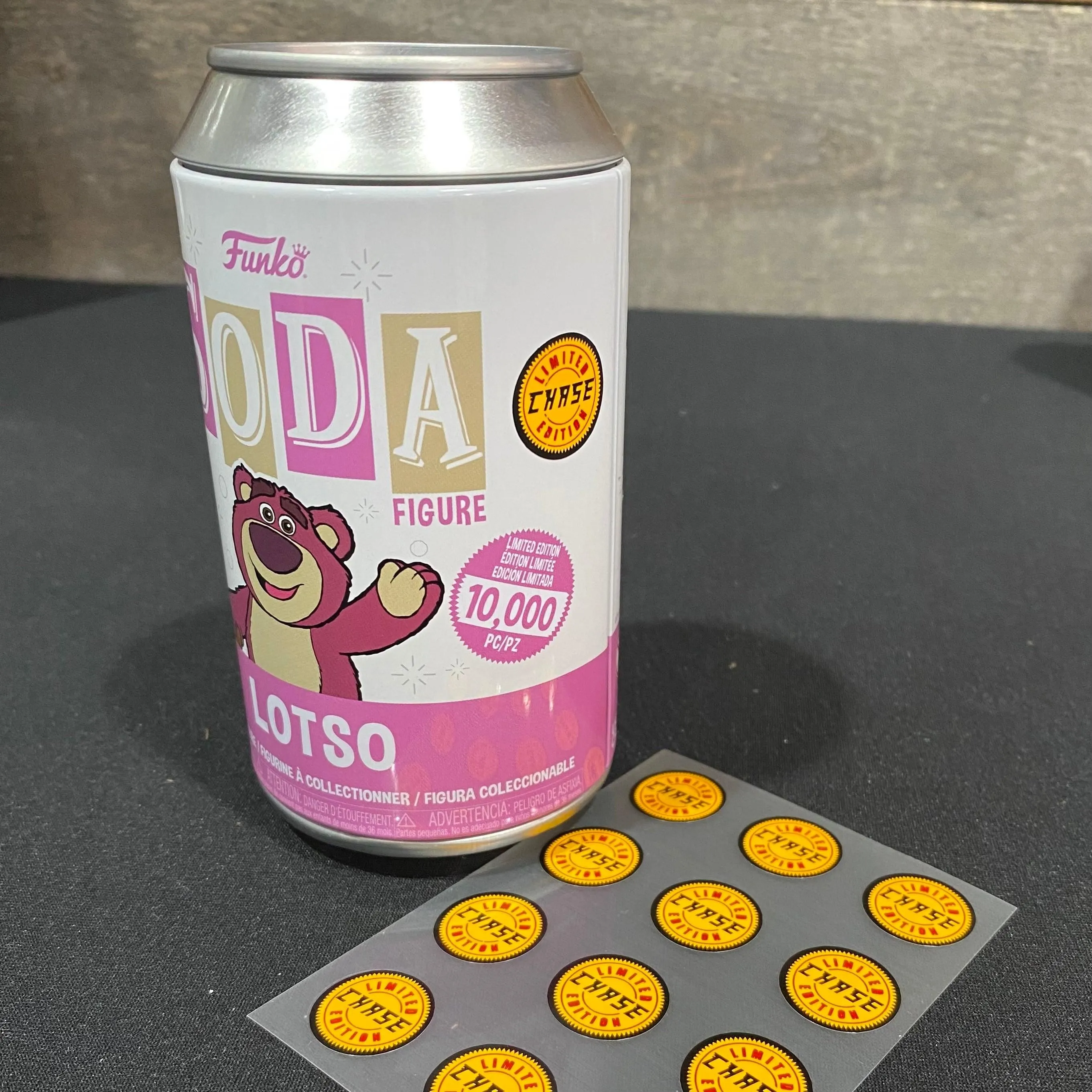 Mini Soda Chase Stickers