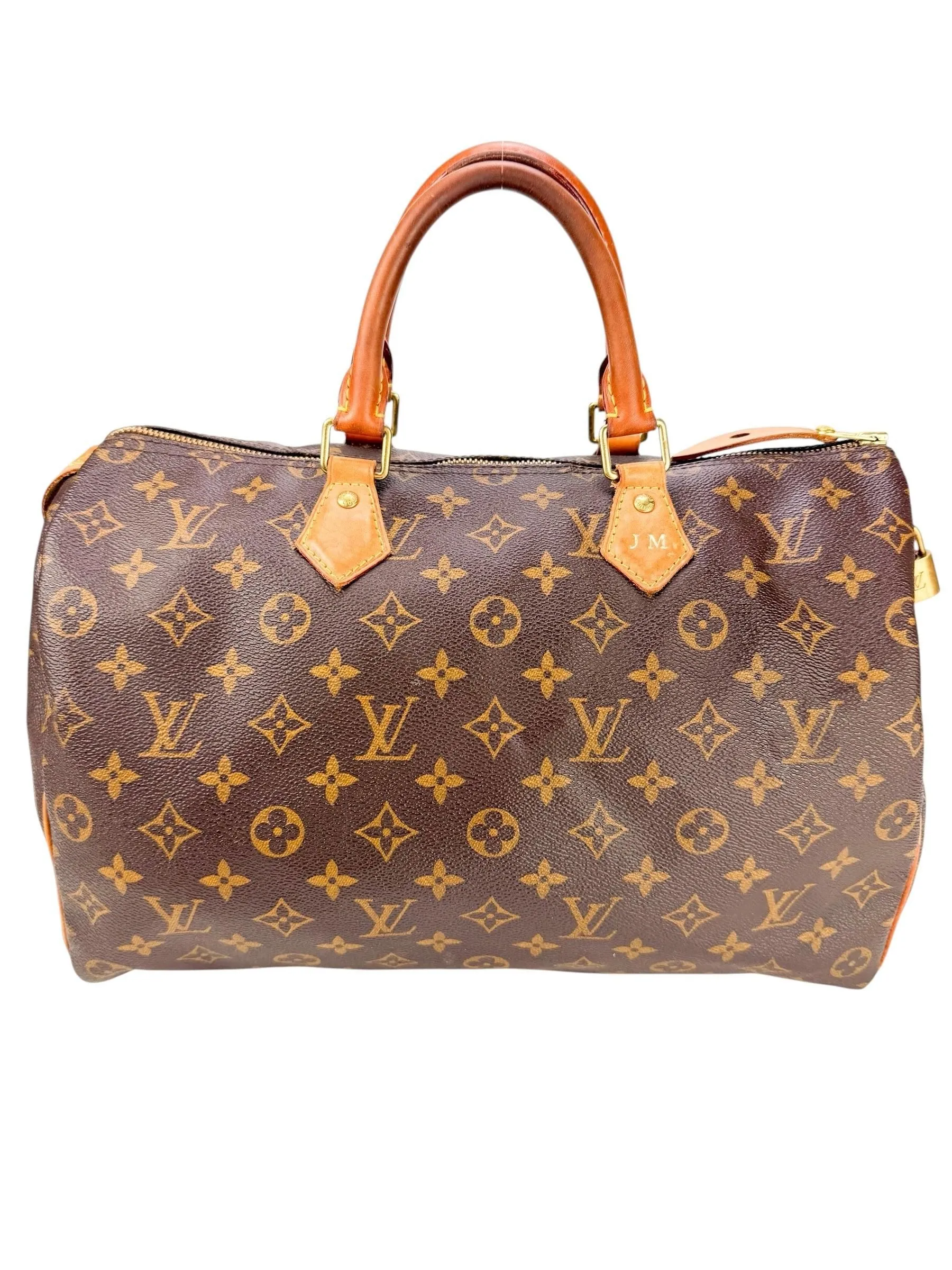 Louis Vuitton Monogram Coated Canvas Speedy 35