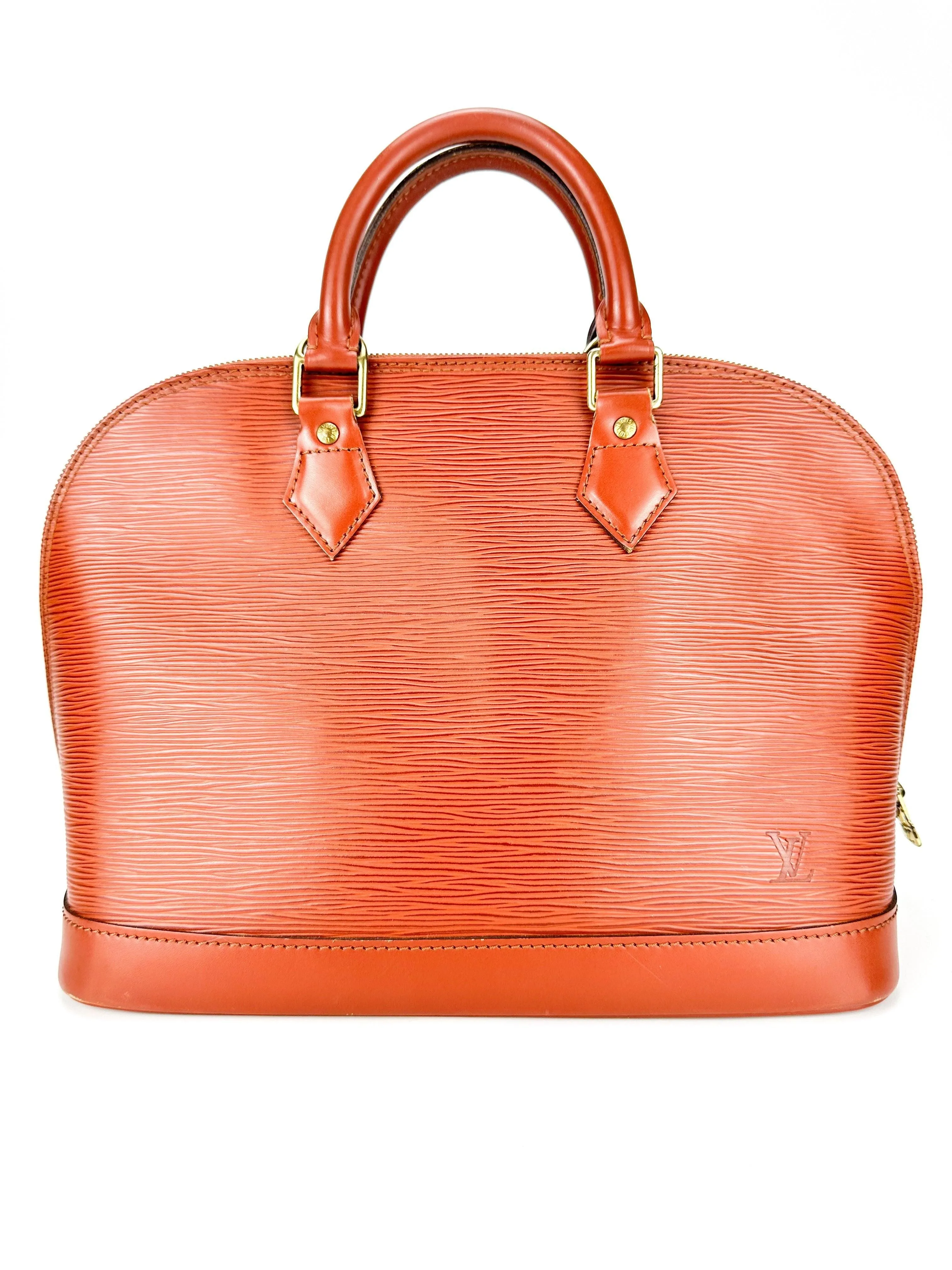 Louis Vuitton Cipango Gold Epi Leather Alma