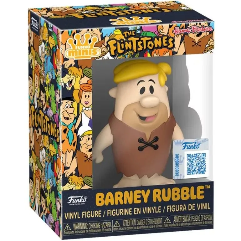 Barney Rubble The Flintstones Hanna Barbera Funko Mini Vinyl Figure