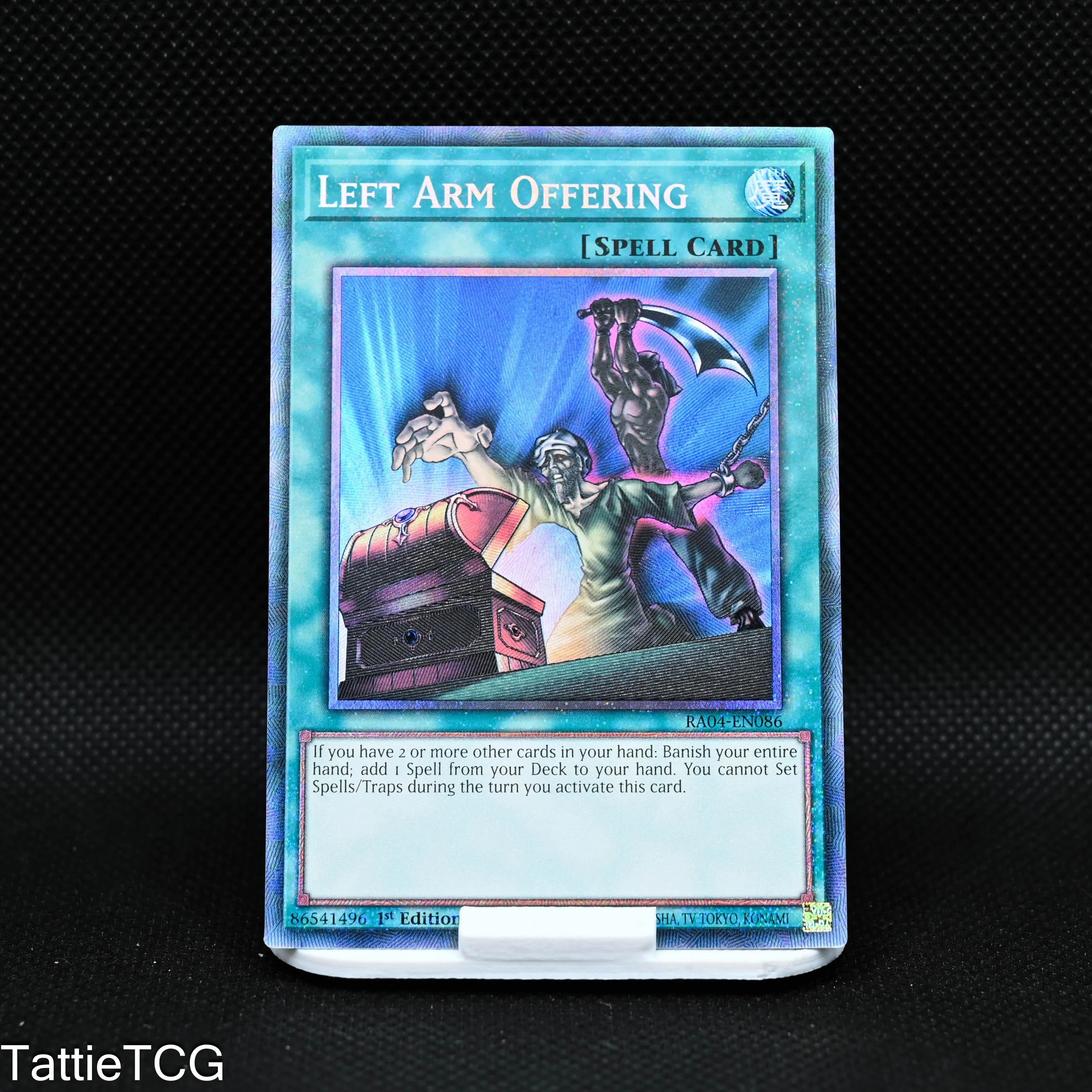 1st Edition Left Arm Offering - RA04-EN086 - NM