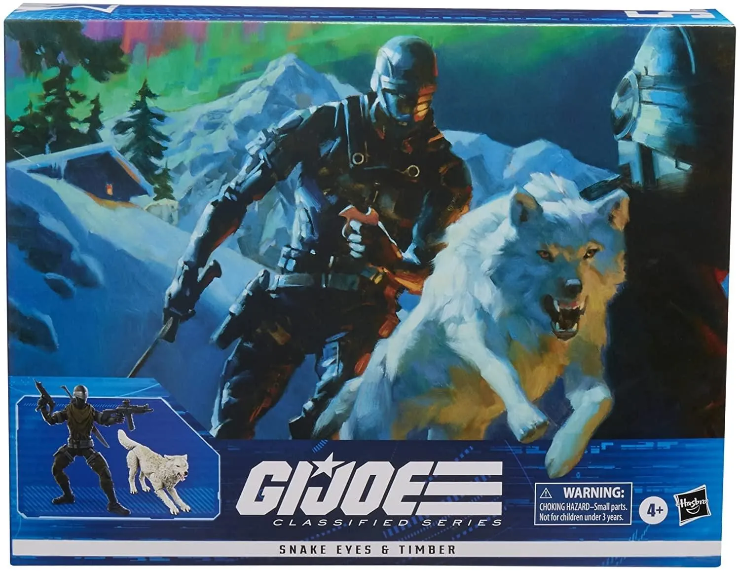 G.I. Joe Classified Series Snake Eyes & Timber Action Figures