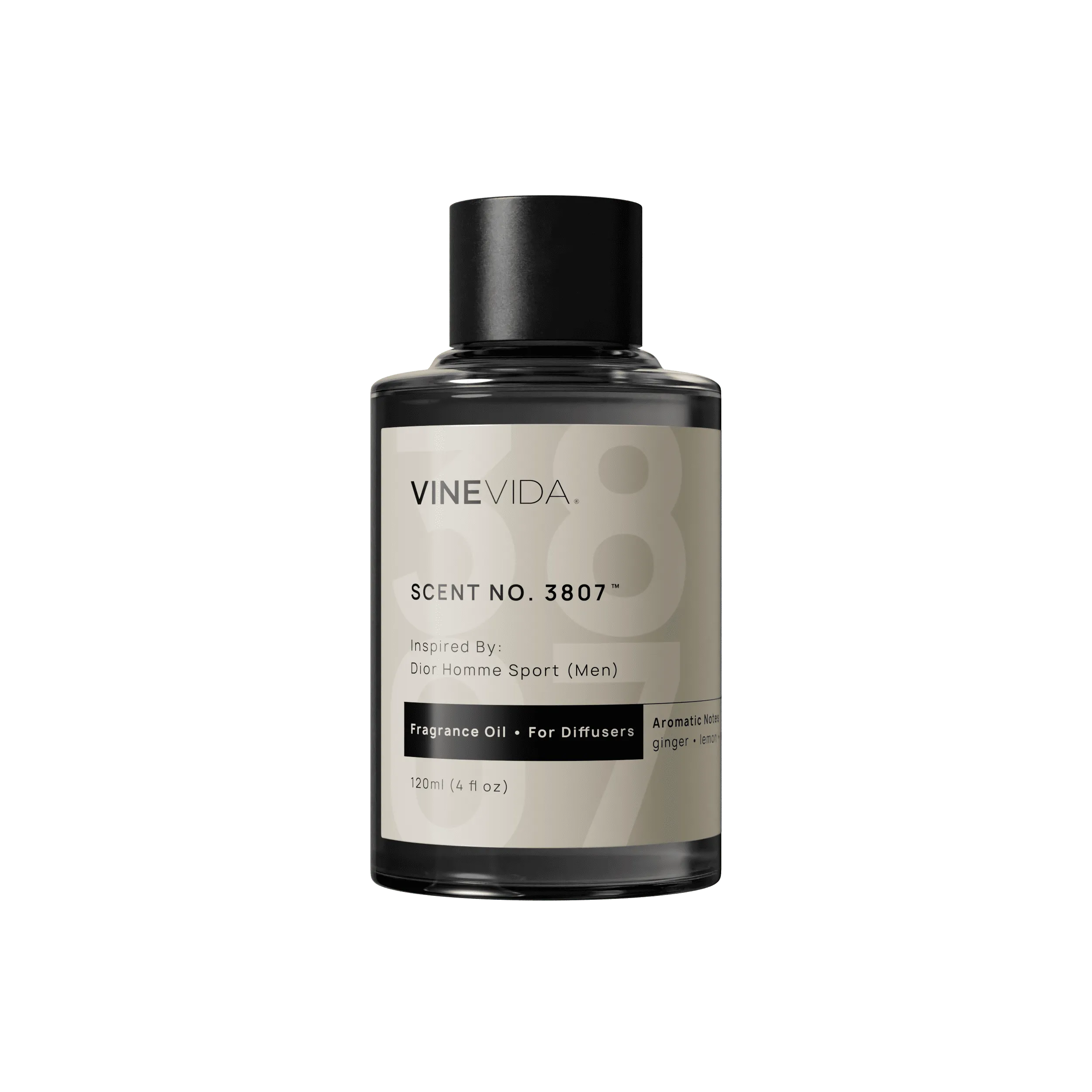 NO. 3807 Fragrance Oil for Cold Air Diffusers - Inspired by: Dior Homme Sport (Men) by Dior - 120 mL