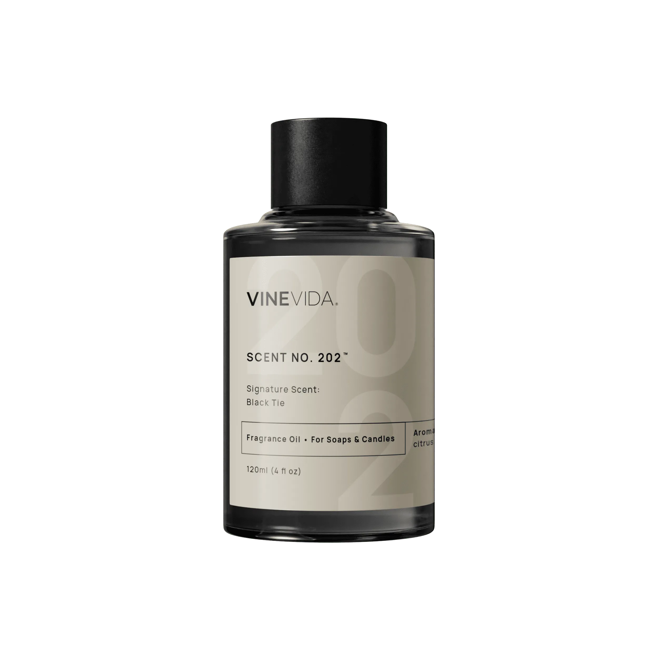 NO. 202 Fragrance Oil for Soaps & Candles - Black Tie - 120 mL