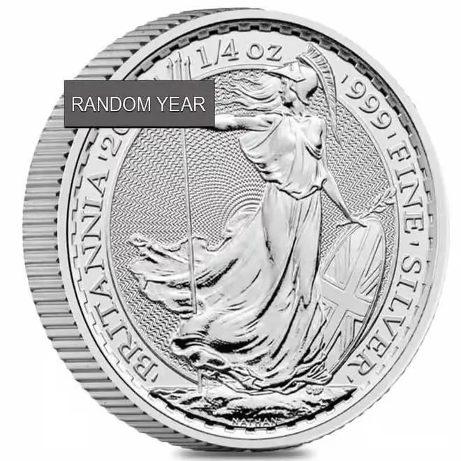 Great Britain 1/4 oz Silver Britannia BU (Random Year)
