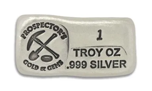 Prospector 1 oz Silver Bar