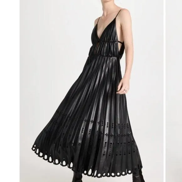 Jonathan Simkhai Vegan Leather Dress NWT ($995 Retail)