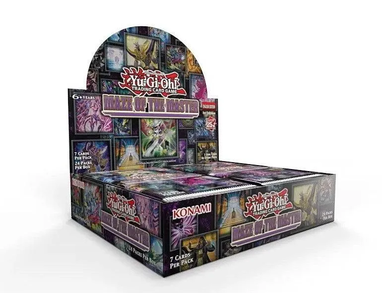 3x Yu-Gi-Oh Maze of the Master Booster Packs 1st Edition