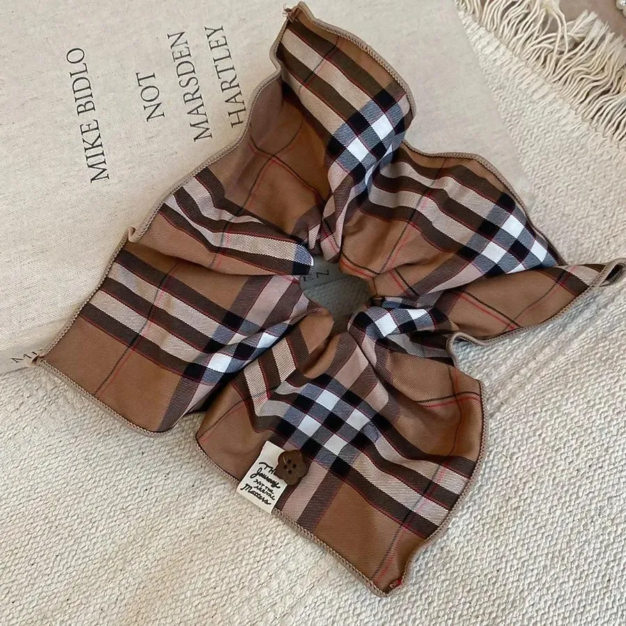 Fabric Scrunchie Elastic Hair Tie