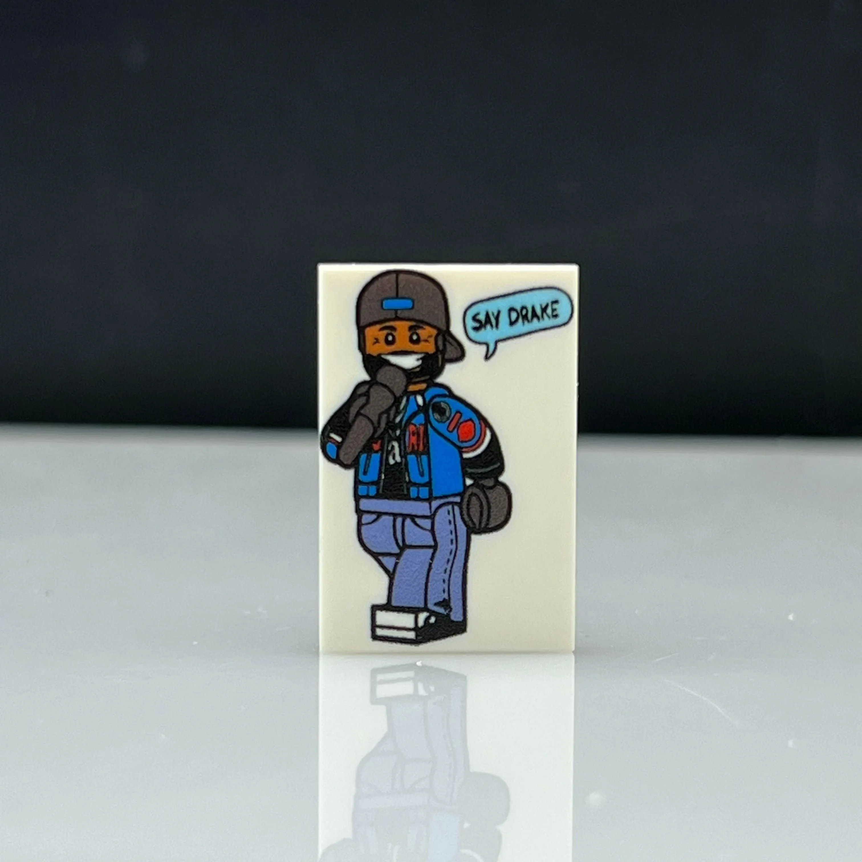 Kendrick Lamar (Say, Drake) 2x3 Tile - Custom Printed