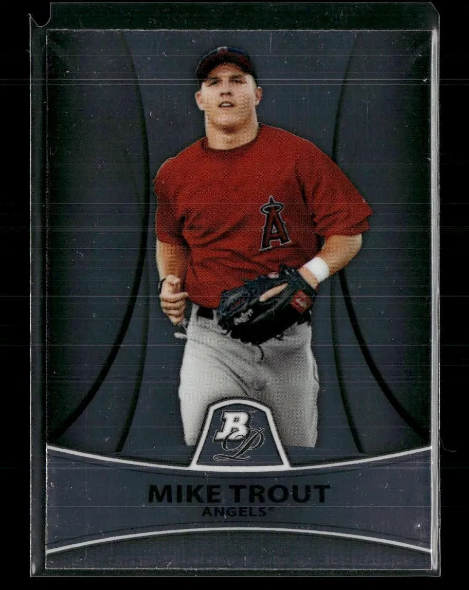 2010 Bowman Platinum Prospects Mike Trout #PP5